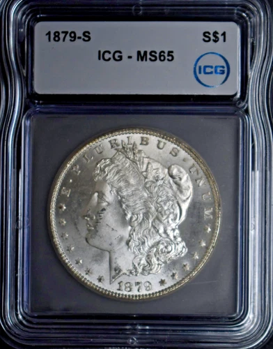 1879-S Morgan Dollar ICG MS65