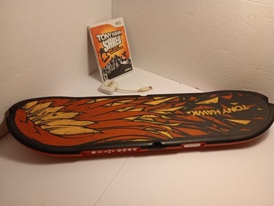 Tony Hawk Shred Skateboard Wii Bundle Game + Wireless Board Controller + Dongle