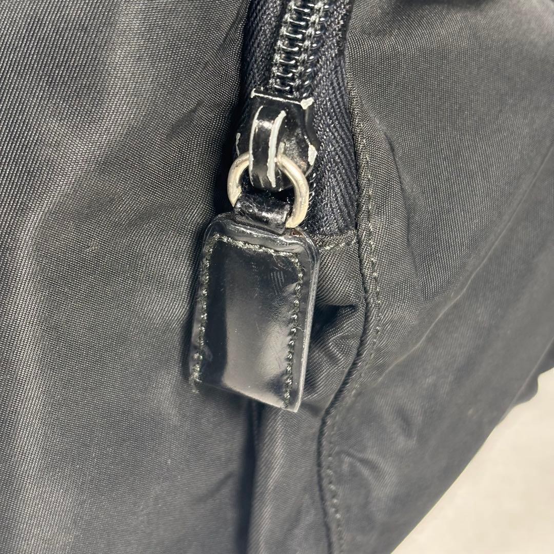 PRADA Backpack Drawstring Tesuto Nylon White Tag … - image 15