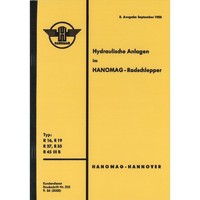 Hanomag R16/19/27/35/45 Iii B Hydraulische Anlagen Traktor Bedienungsanleitung
