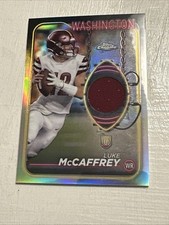 2024 Topps Chrome Luke Mccaffrey Player Worn Patch Washington Commanders