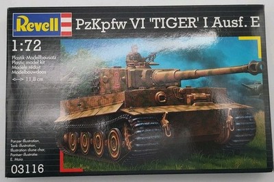 Revell 03116 Pz.Kpfw. VI Tiger I Ausf. E Panzerkampfwagen 1:72 Bausatz NEU 1999