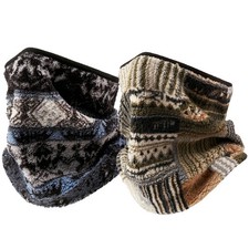 Warmer Bandana Neck Gaiter Thermal Half Face Mask Cover Winter Fleece Scarf