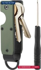 Key Organizer Compact Met-allic Key Holder Innovative Keyholder Secures 2-6 Keys