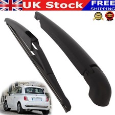 Rear Windscreen Wiper Arm &  Set Fits Fiat 500 Hatchback 2008-2020 30cm UK