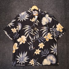 Paradise Coves Hawaiian Shirt Mens XXL Black ...