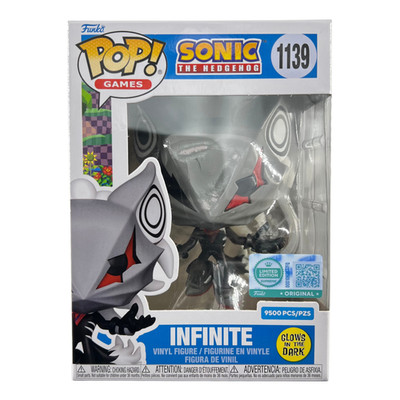 Funko Pop! Infinite 1139 Glow in the Dark Sonic The Hedgehog LE 9500 Supreme C