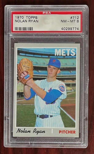 1970 Topps Set-Break #712 Nolan Ryan PSA 8 NM-MT