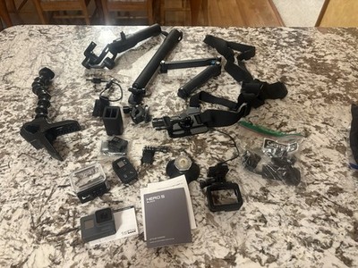 GoPro HERO5 Black Action Camera Bundle Waterproof Touchscreen Wi-Fi