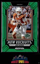 2025 Panini Prizm Draft Picks Arch Manning New Recruits Green #22 Texas