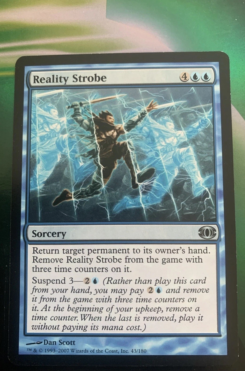 MTG Reality Strobe - Future Sight FUT 2007 Rare NM Blue Sorcery Suspend EDH⁠ 