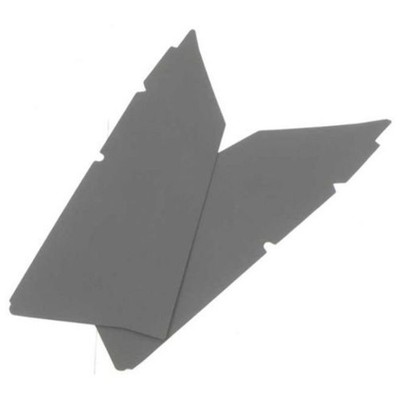 Interior Trim Sail Panel for 1973 Dodge Charger SE Hardtop 2-DR Black Rear LH RH