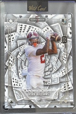 Ryan Williams Rare /2 Alabama Crimson Ride PRC Top Prospect Number Match 2/2