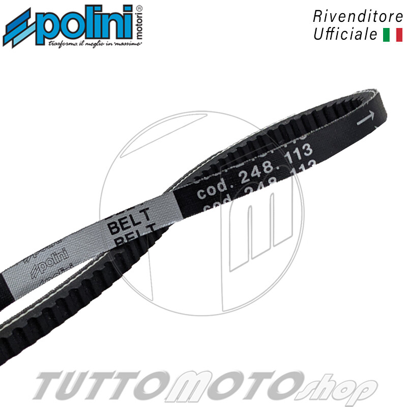 MF0508 CINGHIA POLINI RINFORZATA PIAGGIO CIAO P PX SC CON VARIATORE - Foto 5