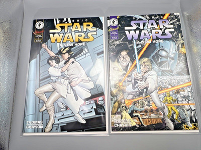 Classic Star Wars: A New Hope #1 & #2 (Dark Horse Comics, 1994) Complete Set NM