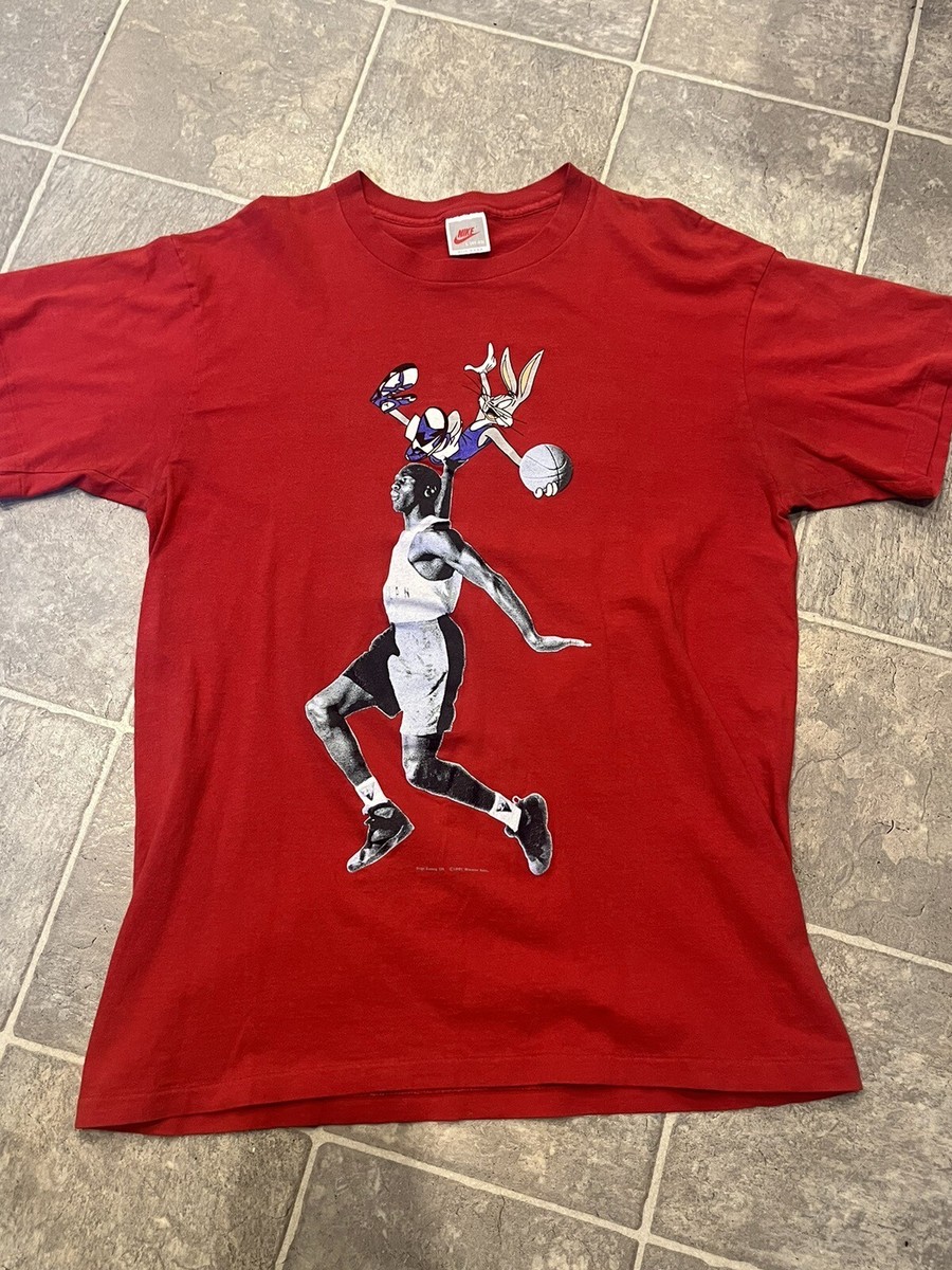 Hare Jordan & Air Jordan Promo Bugs Bunny Space Jam 1991 Vintage