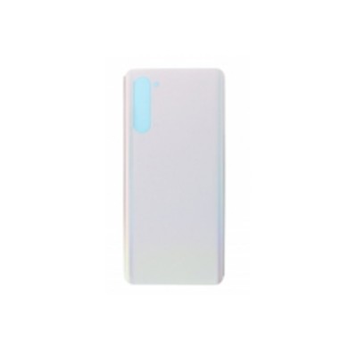 Vitre Arrière (cache Batterie) Avec Adhésif Pour Oppo Reno2 Z - Blanc - Neuf - Référence P-1094