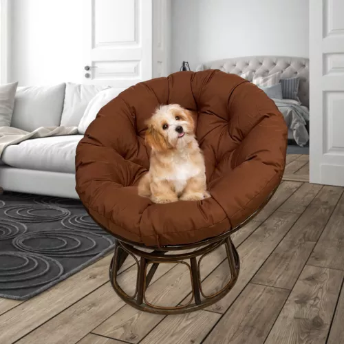 Papasan Chair Cushion Waterproof Oxford Cloth Circle Stuffed Egg Chair Cushions - Picture 7 of 111