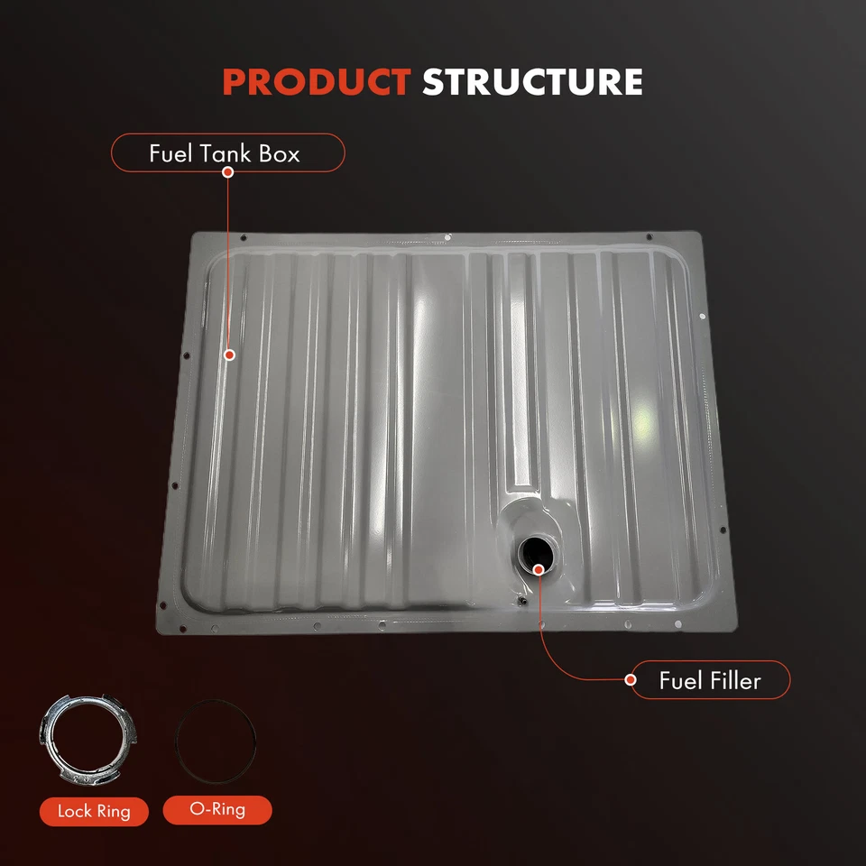 Tanque de combustible de 16 galones para Ford Falcon 1960 1961 1962-1965 Mercury Comet 1960-1963 Foto 2 de 4