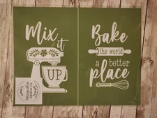 Magnolia Design Co Adhesive Reusable Silkscreen Stencil 🌸 Mix It Up 🌸