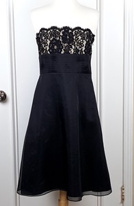 ann taylor black lace dress