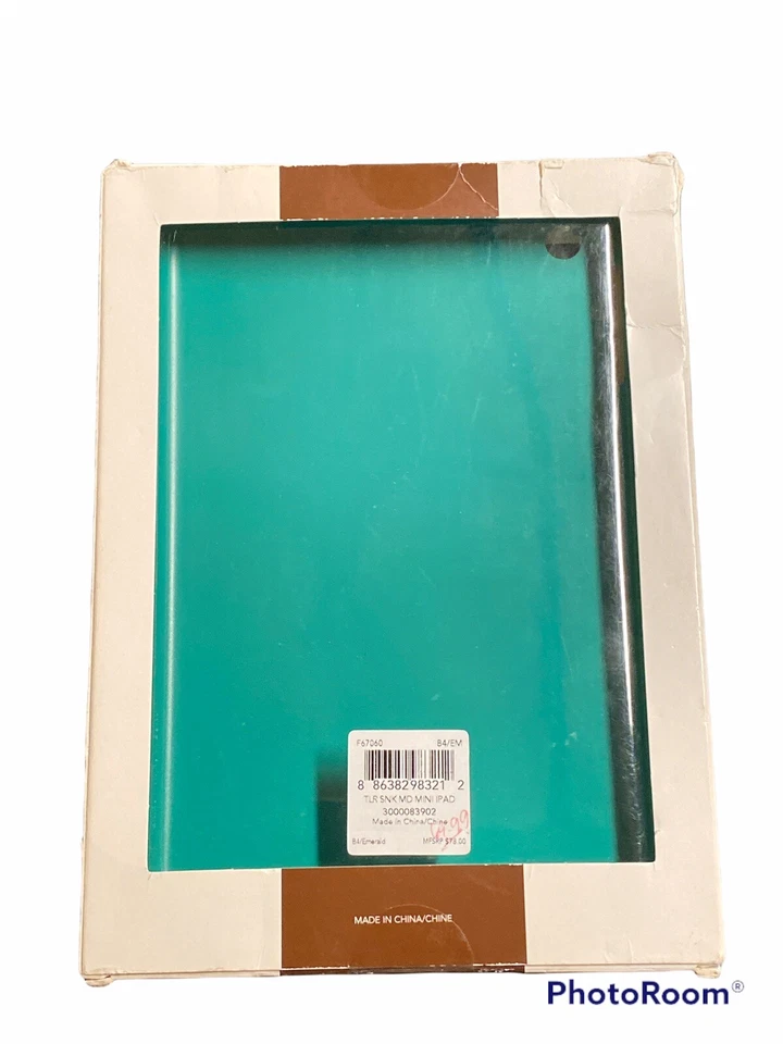 COACH 'Snakeskin' iPad Molded Hard Plastic Tablet Cover Green 134524 NOS 9” x 7” - Image 2 of 4