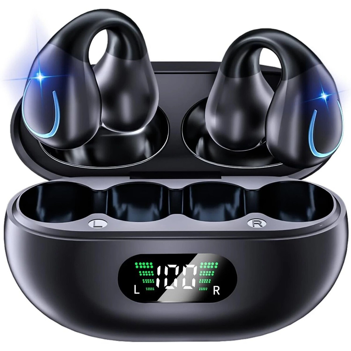 YYK-Q71 Wireless Earphones Bluetooth 5.3, Clip on Bone Conduction