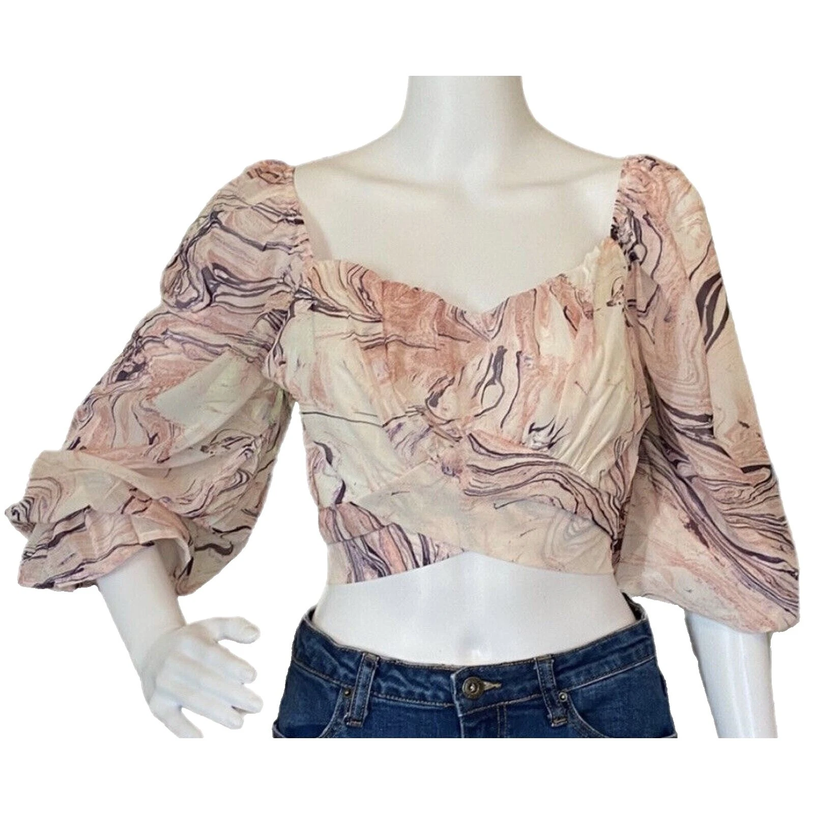 Polyester Hipster Tops for Women
