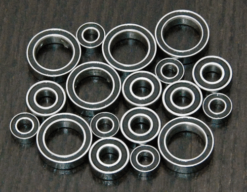 (18pcs) HPI RS4 MT Rubber Sealed Ball Bearing Set - Picture 1 of 1