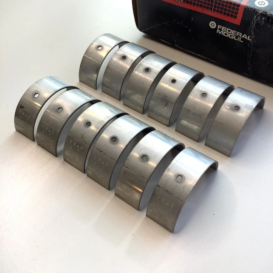 Новые из старых запасов подшипники Conrod + 0,010 дюйма Ford Falcon Futura Fairlane XK - XR 144 170 188 200 - Изображение 2 из 3