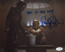 Emily Swallow The Mandalorian Armorer Autographed Signed 8x10 Photo ACOA