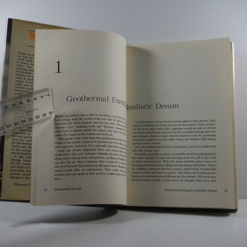 A Hot Prospect Geothermal Energy by Augusta Goldin 1981 vintage book HC DJ - Picture 10 of 19