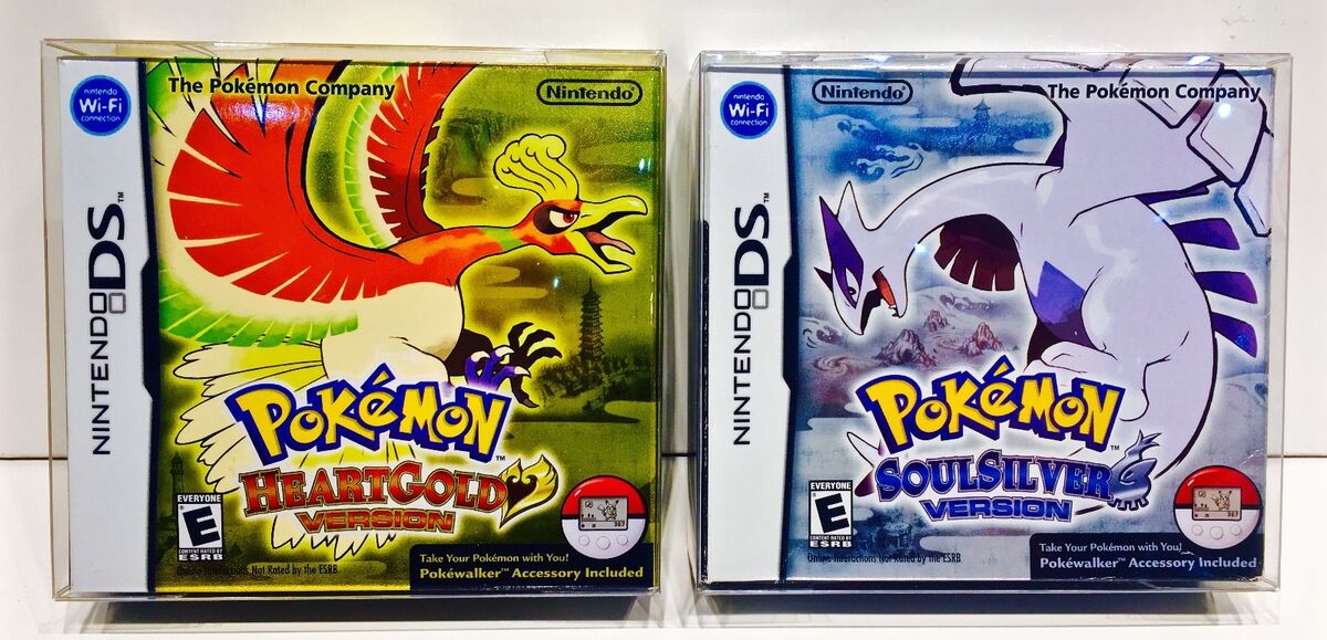 Coasters Nintendo DS Pokemon Heartgold Video Game Covers 