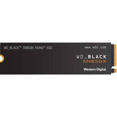Western Digital WD_BLACK SN850X NVMe Interne SSD - 2TB Bulk Version.