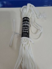 Needleloft Craft Cord - Solid White - 10 Yards - New