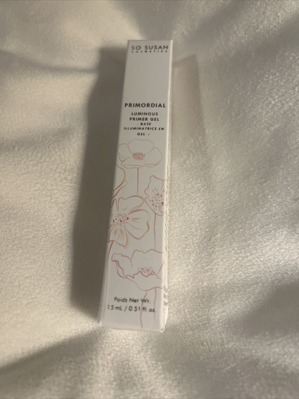 So Susan Cosmetics Primordial Luminous Primer Gel 15 ml MSRP $42 NIB