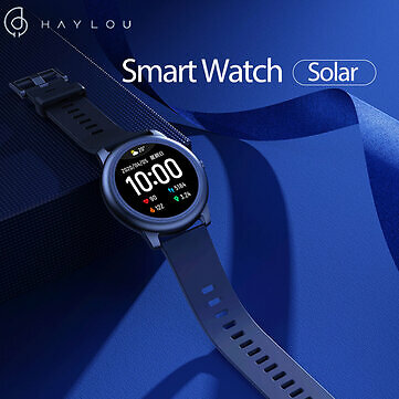 relógio smartwatch haylou solar ls05 versão global