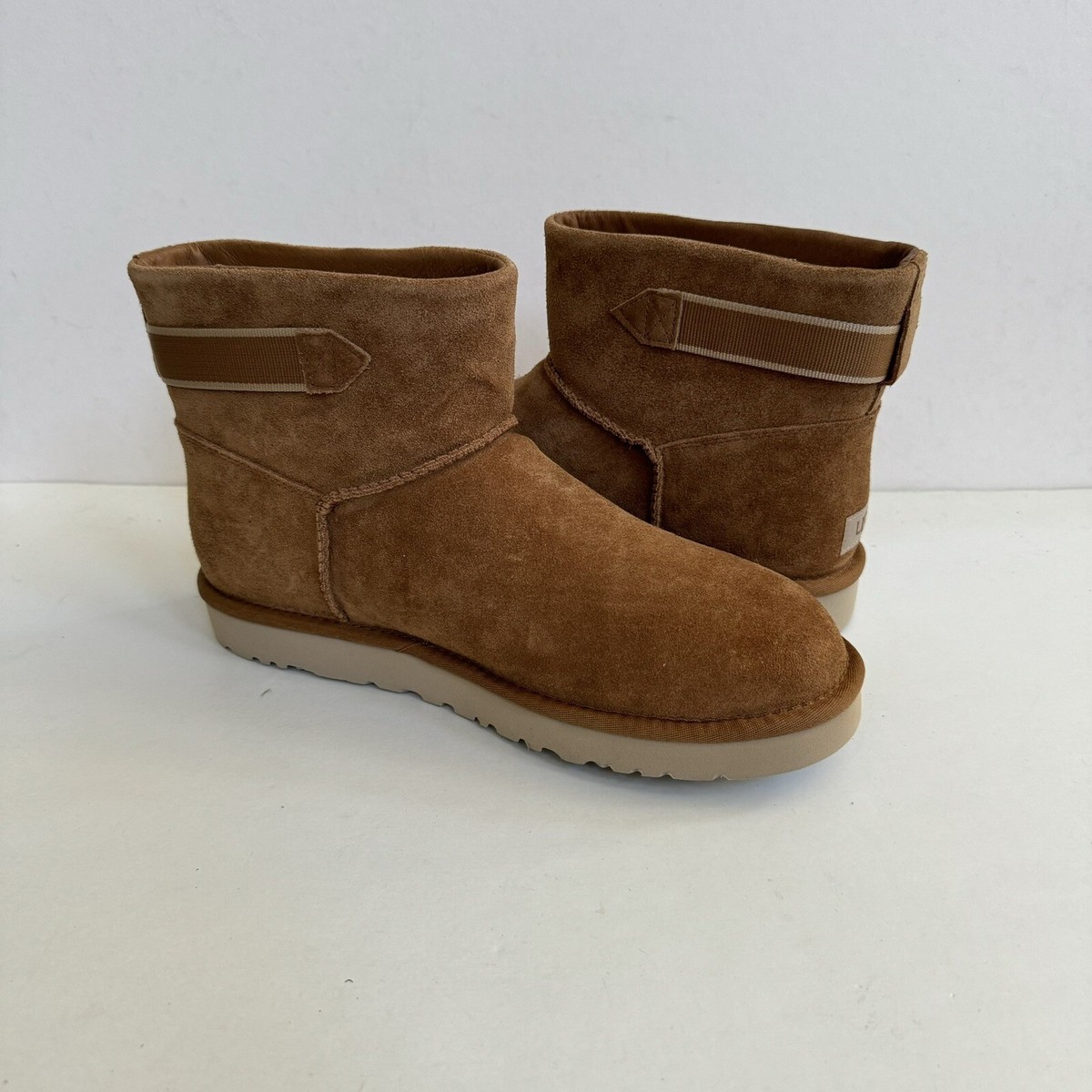 ugg ブーツ M CLASSIC MINI STRAP 11 29cm UGG MEN CLASSIC MINI STRAP CHESTNUT WATERPROOF SPRUCE Boot US 10