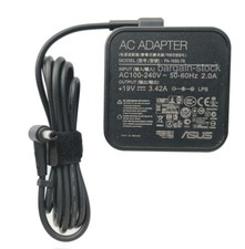 19V 3.42A 65W AC Adapter For ASUS ROG STRIX XG32VC XG27ACG Monitor Power Supply