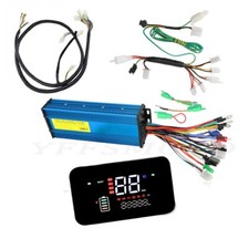48V 72V Brushless Controller Display Speedometer Wiring Kit for 3000W Motor Golf