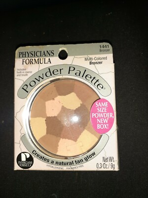PHYSICIANS FORMULA POWDER PALETTE MULTI-COLORED BRONZER #1441 - BRAND NEW