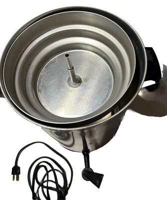 アンティーク雑貨 アメリカンヴィンテージ West Bend コーヒーメーカー Vintage West Bend Automatic Coffee Maker 12 - 30 Cup Aluminum No