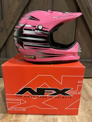 AFX off Road Helmet Fx-86r Multi Flat Black Large for sale online 