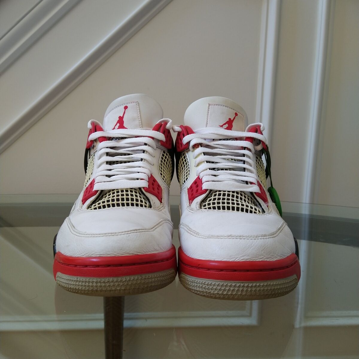 Nike Air Jordan 4 Retro OG Fire Red 2020 Men's Size 10 | eBay Nike Air Jordan 4 Retro OG Fire Red 2020 Men's Size 10 | eBay