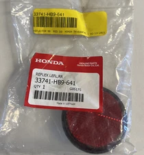 *89-90 HONDA PILOT 400 NEW NOS OEM STANLEY REAR RED REFLECTOR 5050-501