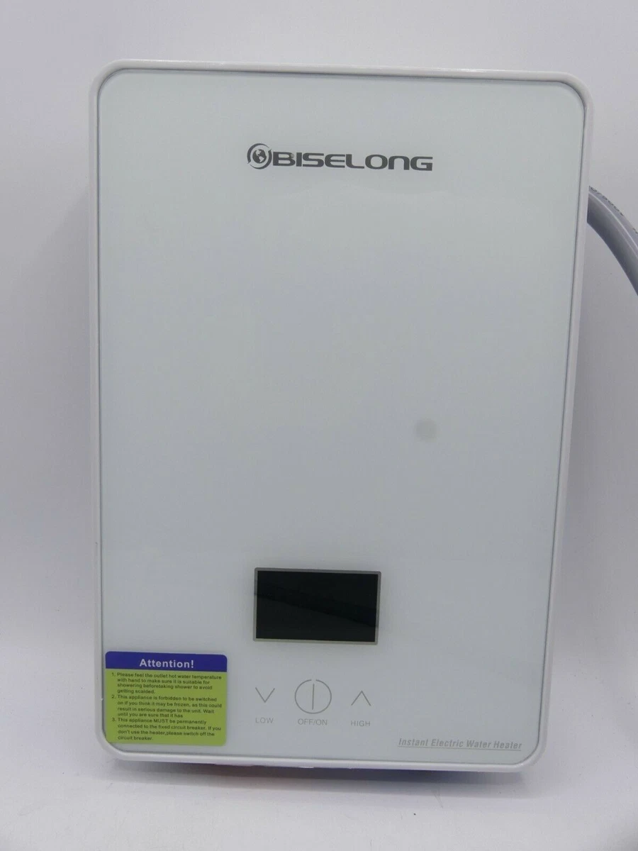 Biselong 220~240V Tankless Water Heater Electric Hot Water Heater | eBay