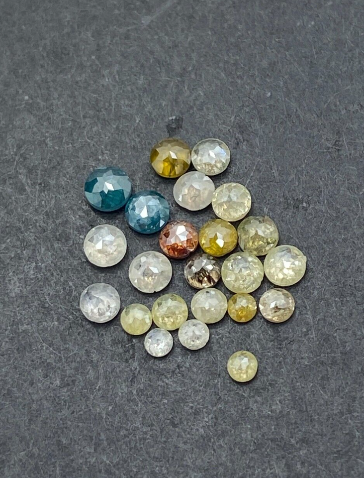 round diamond lot natural diamond mix color lot fancy diamond lot 1 ...