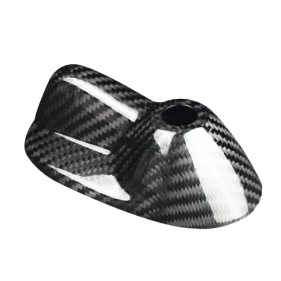 Cubierta de antena de techo de fibra de carbono real negra para Mini Cooper R56 R56LCI 2007-2013 Foto 4 de 4