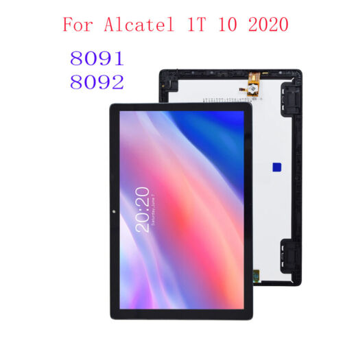 Pour Alcatel 1T 10 8092 8091 2020 WIFI tablette intelligente numériseur d'écran LCD - Photo 1 sur 7