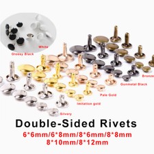 Double Cap Rivets Stud Rapid Rivets Leather C...